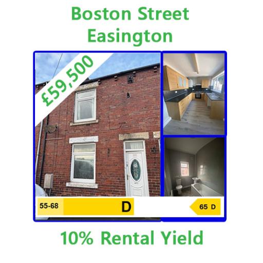 Boston Street, Easington, SR8 3SL - 10% Rental Yield