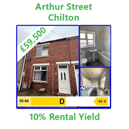 Arthur Street, Chilton, DL17 0PZ - 10% Rental Yield