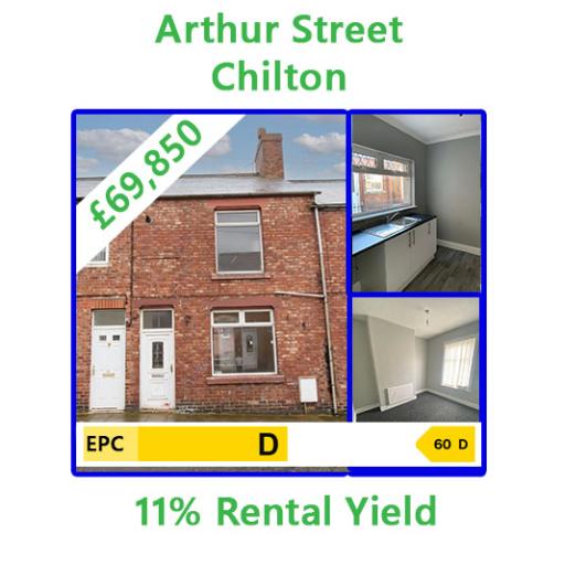 Arthur Street, Chilton, DL17 0PZ - 11% Rental Yield