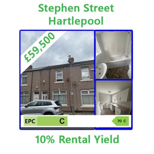 Stephen Street, Hartlepool, TS26 9QB - 10% Rental Yield