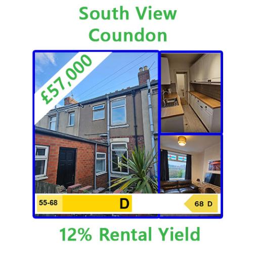 South View, Coundon, Bishop Auckland , DL14 8NB - 11% Rental Yield