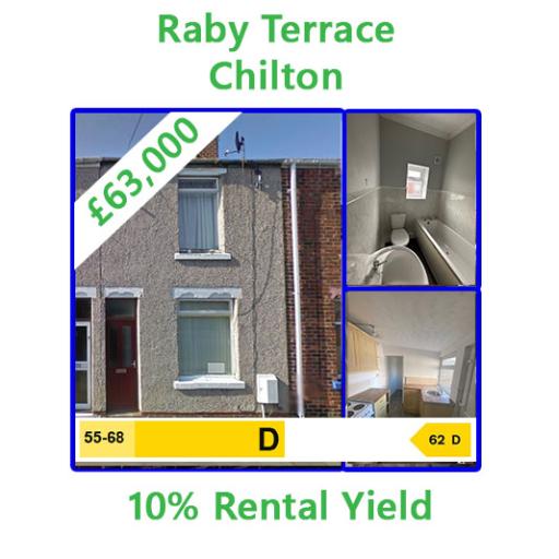 Raby Terrace, Chilton, DL17 0JD - 10% Rental Yield