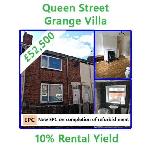 Queen Street, Grange Villa,	DH2 3LU - 10% Rental Yield