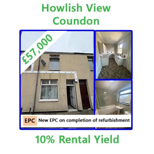 Howlish View,	Coundon,	DL14 8ND - 10% Rental Yield