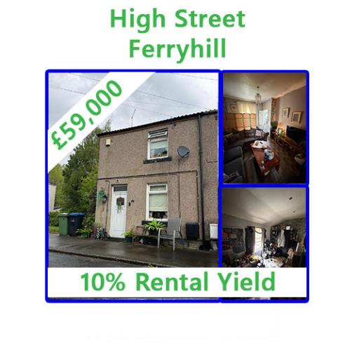 High Street,	Ferryhill,	DL17 0AG - 10% Rental Yield