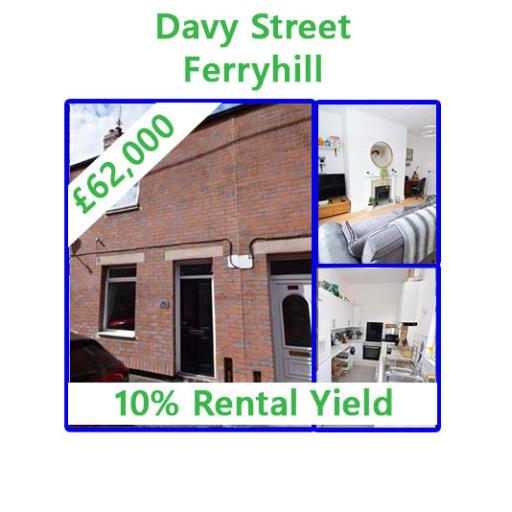 Davy Street,	Ferryhill,	DL17 8PN - 10% Rental Yield