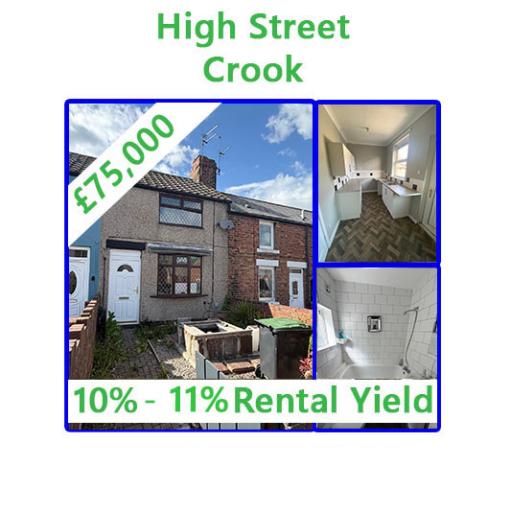 High Street, Howden le Wear, Crook, DL15 8HA - 10% Rental Yield