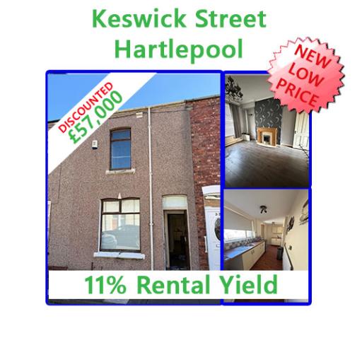 Keswick Street, Hartlepool, TS26 9AY - 11% Rental Yield