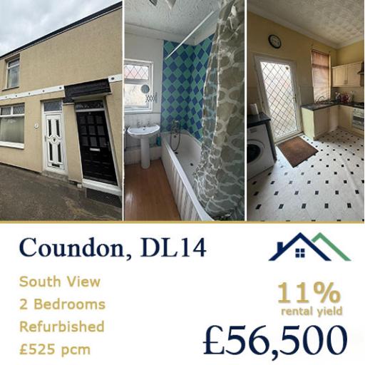 South View, Coundon, DL14 8NB - 11% Rental Yield